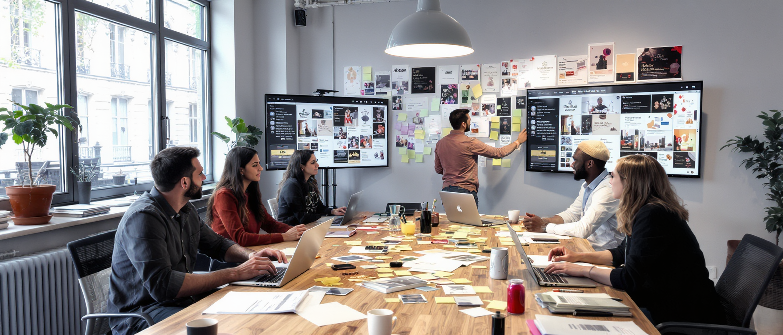 boostez la visibilité de votre marque grâce à notre agence de publicité innovante. nous vous accompagnons dans la création de stratégies percutantes et créatives pour attirer et fidéliser votre clientèle. transformez votre image de marque et démarquez-vous sur le marché!